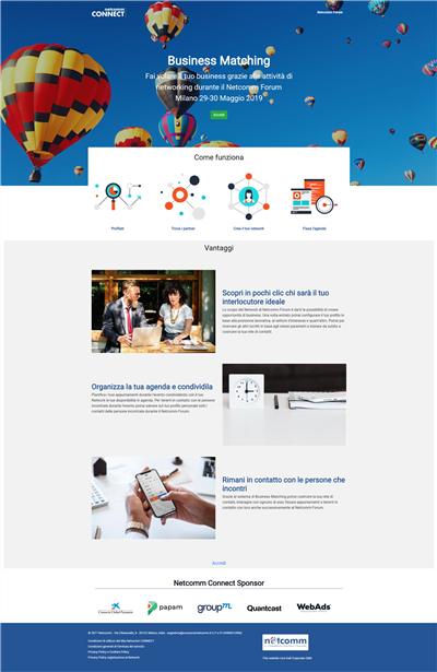 Il Business Matching di&nbsp;Netcomm Forum