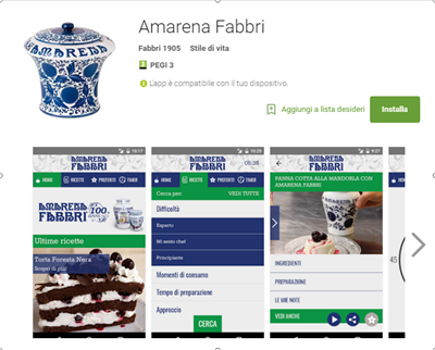 App Amarena Fabbri