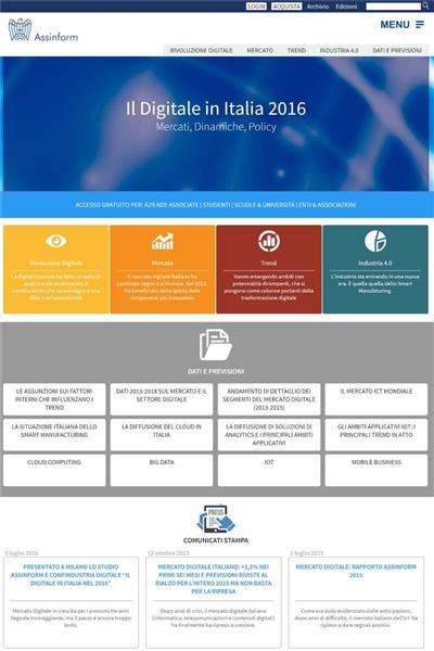 Rapporto Assinform 2016